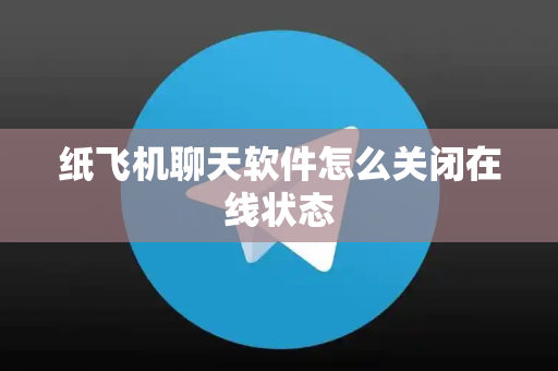 纸飞机聊天软件怎么关闭在线状态