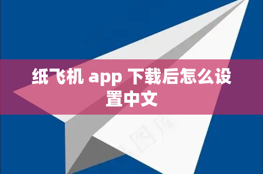 纸飞机 app 下载后怎么设置中文