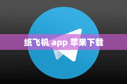 纸飞机 app 苹果下载