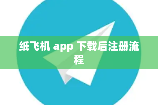 纸飞机 app 下载后注册流程